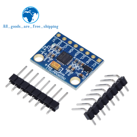 TZT GY-521 MPU-6050 Module MPU6050 capteurs gyroscopiques analogiques à 3 axes + Module accéléromètre à 3 axes ► Photo 1/5