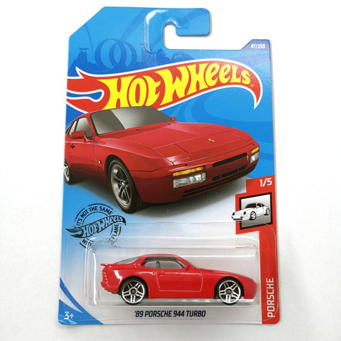Hot Wheels – voiture 89 PORSCHE 2022, 1:64, édition de collection TURBO, modèle de voiture en métal moulé, jouets pour enfants, cadeau, 944 ► Photo 1/2