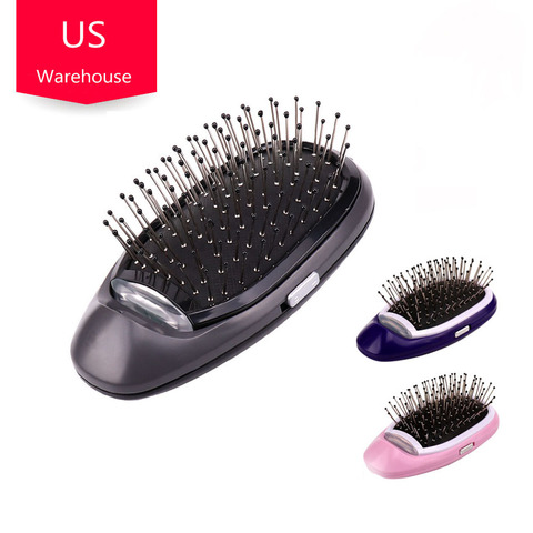 Brosse à cheveux OEM, peigne de Massage pour le cuir chevelu, pour les clients VIP, mise à niveau de l'entrepôt américain, livraison directe ► Photo 1/6