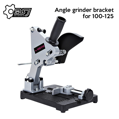 Meuleuse d'angle support de support pour 100-125 machine de découpe meuleuse d'angle métal base outil électrique accessoires ► Photo 1/6