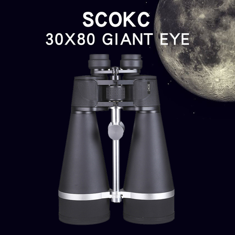 SCOKC-jumelles 30x80, 15x70 25x70 HD Lll, Vision nocturne, lentilles d'objectifs de verre, plein air, lune, observation des oiseaux ► Photo 1/6