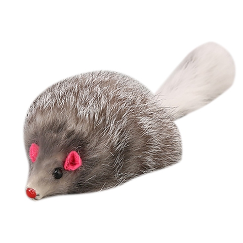 Souris chat jouet interactif Rat jouet chat jouer souris animal à mâcher souris jouet pour animaux de compagnie souris chats jouets amusant en peluche souris chat jouet pour chaton chats ► Photo 1/6