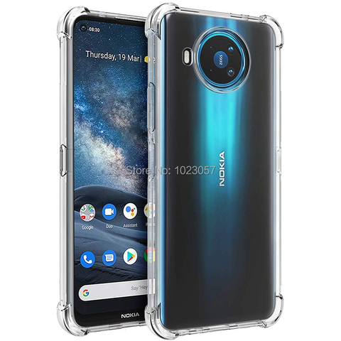 Coque en TPU souple et transparent pour Nokia 8.3, haute qualité, antichoc, Airbag, TA-8.3 TA-1243, 5G ► Photo 1/6