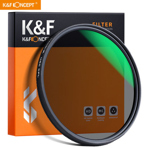 K & F Concept – filtre d'objectif CPL, filtre polarisant circulaire Super fin, 18 couches, 49MM 52MM 55MM 58MM 62MM 67MM 72MM ► Photo 1/6