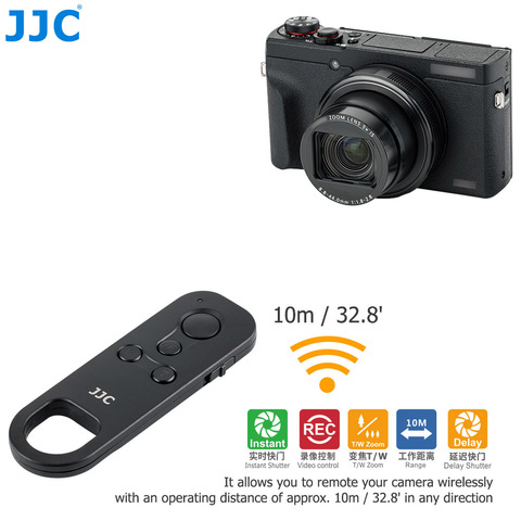 JJC BR-E1 télécommande sans fil pour Canon EOS R5 R6 R RP 850D 6D Mark II 90D 77D 800D 200D II M200 M50 Mark II M50 ► Photo 1/6