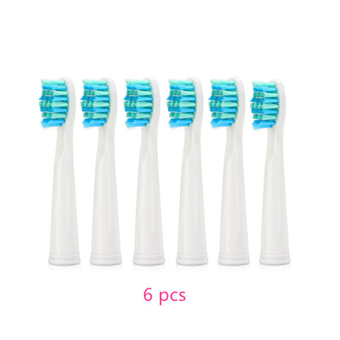 2 pcs/pack(3 pack/lot) Segao tête de remplacement de brosse à dents de brosse de rechange pour SG 610 910 908 909 917 DuPont Soies Originale D'ABS ► Photo 1/6