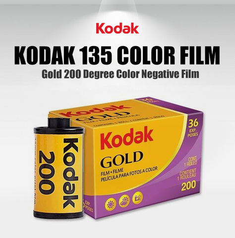 Film d'impression couleur Kodak Gold200, 36 Exp 35mm DX 200 135 ► Photo 1/5