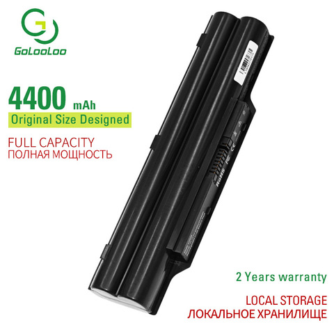 Golooloo Batterie D'ordinateur Portable Pour Fujitsu LifeBook A530 AH531 A531 PH521 AH530 LH520 CP477891-01 FMVNBP186 FPCBP250 BP250 FPCBP250 ► Photo 1/4