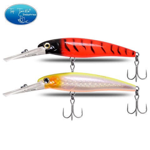 Leurre de pêche flottant minnow avec longue lèvre 19.5cm 22.5cm CF leurre gros appâts à la traîne appât artificiel brochet carpe leurres ► Photo 1/5