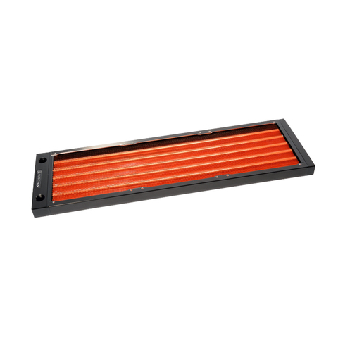 HJ 360mm radiateur cuivre 17mm épaisseur ordinateur décharge d'eau liquide échangeur de chaleur G1/4 fileté utilisation pour ventilateurs 12cm ► Photo 1/6