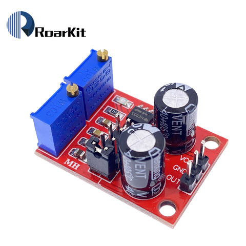 NE555 fréquence d'impulsion réglable cycle de service modules de vague carrée générateur de signal d'onde rectangulaire moteur pas à pas pilote ► Photo 1/6
