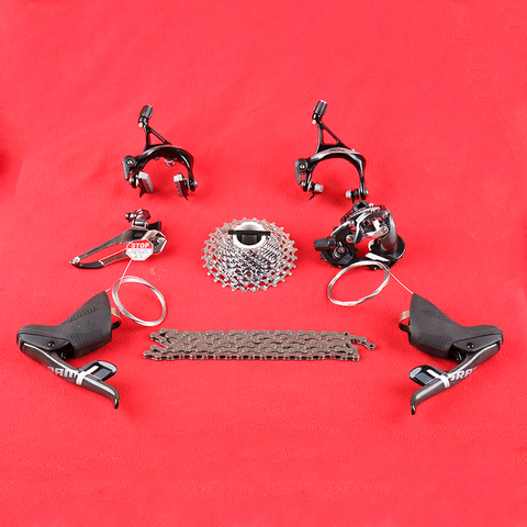 SRAM Force 22 – ensemble de pièces de vélo de route, 2x11 vitesses, dérailleur, Cassette de frein 11-28T 11-32T sans pédalier ► Photo 1/6