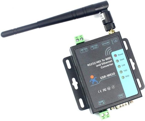 Convertisseur WiFi sans fil, USR-W610 SSL, bluetooth, série RS232, RS485 à RJ45, Ethernet, serveur Web intégré ► Photo 1/6