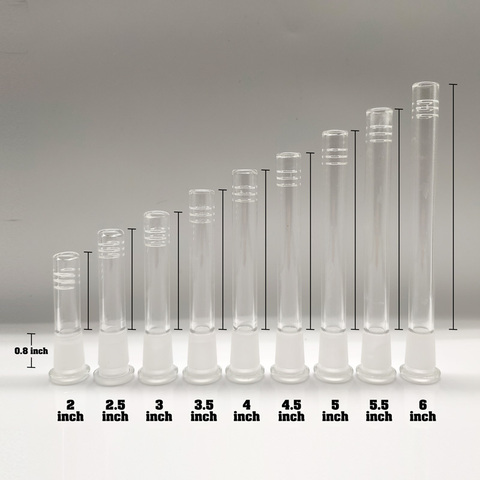 Diffuseur de tige en verre 14mm à 18mm adaptateur de Joint femelle mâle pour tuyaux d'eau en verre ► Photo 1/1