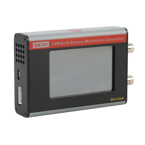 Générateur de Signal avec écran tactile couleur, Version anglaise GK101 DDS, fonction de générateur de forme d'onde arbitraire, 80MSa/s 10MHz ► Photo 1/6