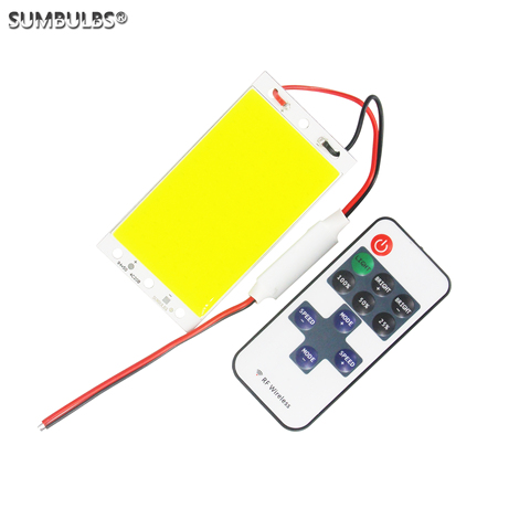 12V 16W COB LED panneau lumineux avec gradateur 1600LM Nature chaude blanc froid DC12V ampoule à puce réglable pour le travail de bricolage lire lampe de bureau ► Photo 1/6