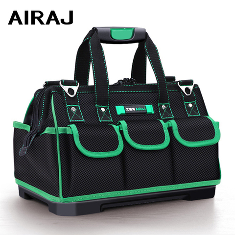 AIRAJ Augmentant Sac à Outils Imperméable et Résistant À L'usure Anti-chute Fond En Caoutchouc Outil Sac De Rangement pour L'environnement Dur Outil Base ► Photo 1/6