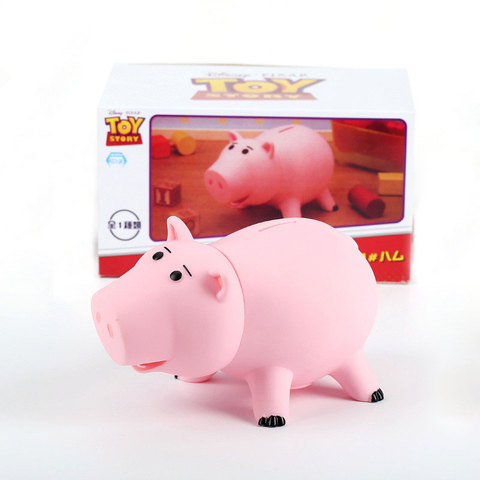 Toy Story 4 boîtes d'argent Hamm Version tirelire Q 21cm figurines d'action en PVC, mini poupées, jouets pour enfants, cadeau ► Photo 1/4