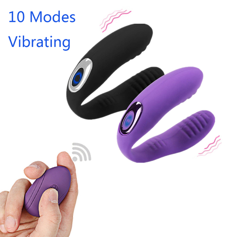 Vibromasseur sexuel 10 vitesses Type U vibrateur jouets érotiques pour femmes g-spot stimuler vibrateurs pour femmes Sex toys pour Couple produit sexuel ► Photo 1/6