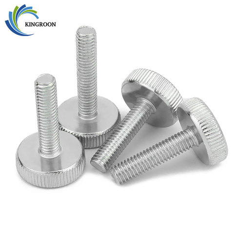 KINGROON Nickel T type vis de nivellement écrou 3D imprimante pièces pour KP3S réglage lit chauffant vis hauteur 20mm diamètre 4mm ► Photo 1/1