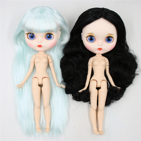 Glacé DBS Blyth poupée 1/6 30cm jouet bjd joint corps mat visage nu poupée peau blanche yeux aléatoires couleurs ► Photo 1/6