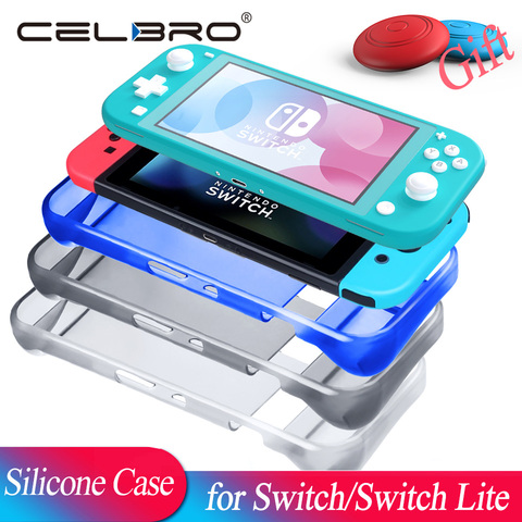 Coque en Silicone souple pour Nintendo Switch Lite étui pour Nintendo Switch NS Lite accessoires protecteur de Coque Protection transparente en Cristal ► Photo 1/6