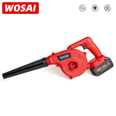 WOSAI – aspirateur de jardin sans fil, souffleur d'air pour souffler la poussière, outil électrique manuel, collecteur d'ordinateur, 20V ► Photo 1/6