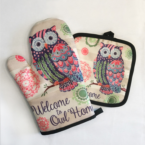 Gants de cuisson à isolation, motif lapin de dessins animés, tapis de cuisine au micro-ondes, cuisine nordique ► Photo 1/6