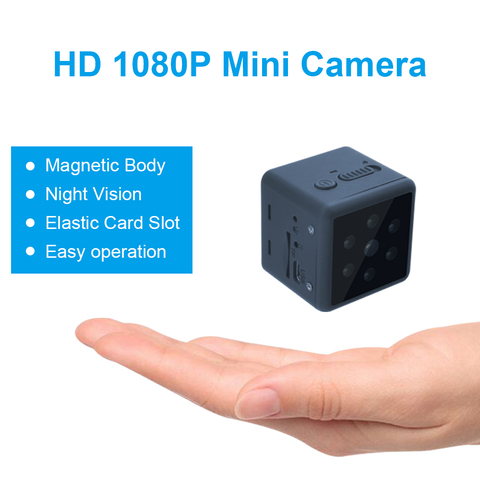 MD25 Micro caméra 1080P HD magnétophones vocaux Mini caméra avec détection de mouvement infrarouge Vision nocturne pince d'enregistrement sport DV ► Photo 1/6