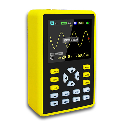 YEAPOOK-Kit-Mini Oscilloscope Portable numérique ADS5012h, entrepôt russe, avec bande passante de 100MHz et fréquence d'échantillonnage de 500 MS/s ► Photo 1/6