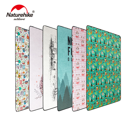 Naturerandonnée imperméable à l'eau plage couverture en plein air Portable pique-nique tapis Camping tapis de sol matelas en plein air Camping pique-nique tapis couverture ► Photo 1/6