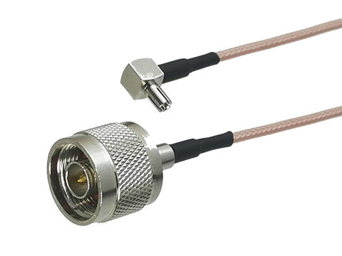 1 pièces RG316 N prise mâle à TS9 prise mâle connecteur à angle droit RF Coaxial cavalier câble de queue de cochon pour Modem USB 4 pouces ~ 10M ► Photo 1/4