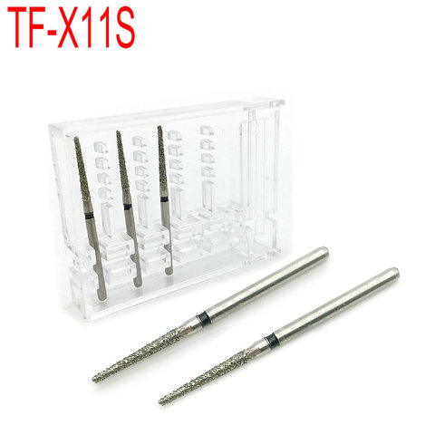 Fraises en diamant Super grossier, forets dentaires à grande vitesse, produit de polissage des dents, Instrument de dentisterie TF-X11S ► Photo 1/5