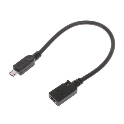 Câble de connexion Mini USB femelle à Micro USB mâle, adaptateur pour Samsung Xiaomi Huawei Android Smart Phones tablette pc MP3/ MP4 ► Photo 1/1