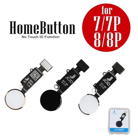 Bouton Home pour iPhone 7 7 P 8 8 P 7 Plus 8 Plus, fonction de retour entièrement fonctionnelle, pas de touche ID, bouton Home de remplacement ► Photo 1/6