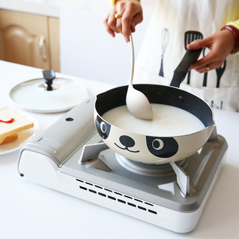 Poêle à frire en aluminium antiadhésive, ustensile de cuisine, poêle à Induction de Style japonais, poêle à frire universelle en pierre ► Photo 1/6