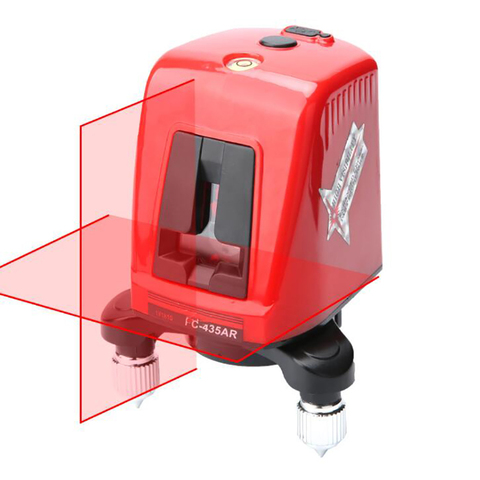 Faisceau rouge 3D niveau Laser auto-nivelant 635NM 360 ° Laser transversal Vertical Horizontal rotatif, Port type-c ou puissance de la batterie ► Photo 1/6