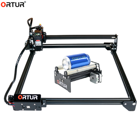 Ortur – Machine de marquage de gravure Laser Master 2-7W 15W 20W pour métal/bois dur/plastiques avec Module de gravure rotatif à axe Y ► Photo 1/6