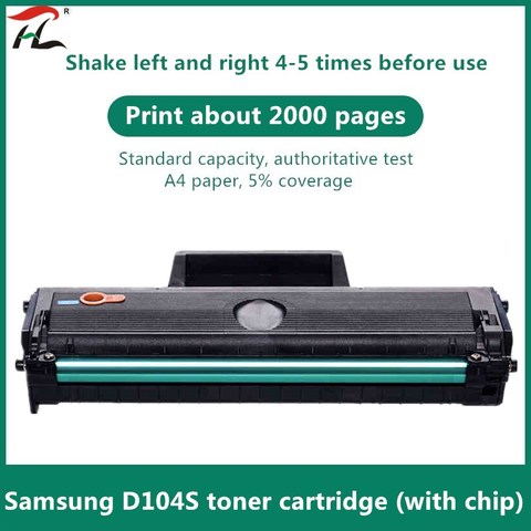 Cartouche de Toner pour samsung MLT-D104S D104S d1043s 1043s 104S d104s pour SCX - 3200 3205 3217 3210 ML 1660 1661 1665 1666 ► Photo 1/4