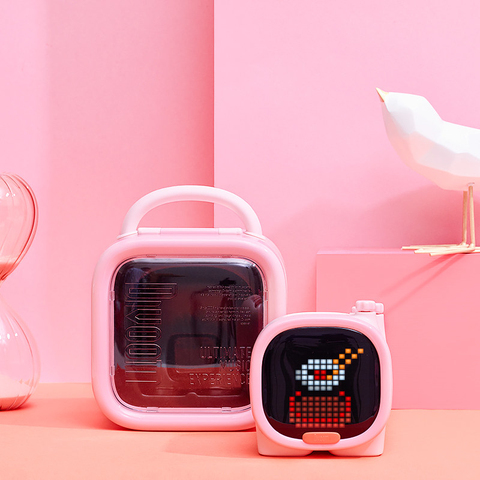 Divoom – enceinte intelligente timoo, haut-parleur sans fil, Bluetooth, coloré, dessin animé, Pixel éléphant, alarme, horloge, cadeau, nouveau ► Photo 1/6