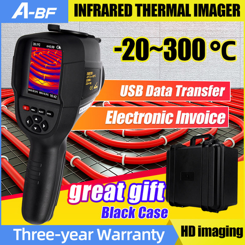 A-BF RX-500 HT-18 infrarouge thermique imageur vue thermomètre portatif USB caméra d'imagerie thermique plancher mur chauffage tuyau testeur ► Photo 1/6