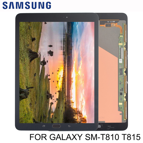 Nouveau 9.7 pouces plein écran LCD panneau + écran tactile numériseur verre pour Samsung Galaxy Tab S2 T810 T815 T819 numériseur assemblée ► Photo 1/6