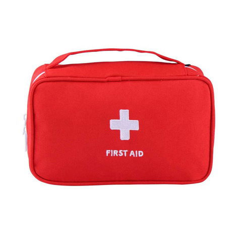 Trousse de premiers soins Portable, trousse de médicaments de voyage, sacs d'urgence, petite trousse médicale diviseur ► Photo 1/6