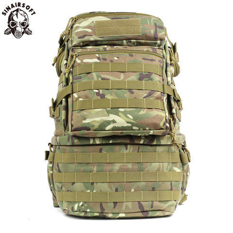 Sac à dos tactique multifonctionnel en plein air, pour pêche militaire, sac souple en plein air, pour Trekking chasse, Camping, étanche 65l ► Photo 1/6