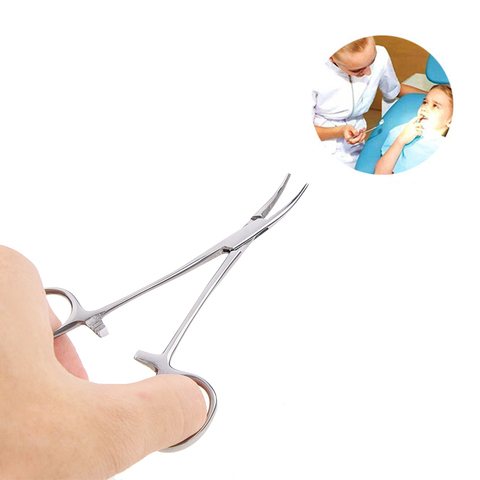 Pince à décrocher pince à moustique à micropoignée pince hémostatique droite Instruments chirurgicaux et dentaires ► Photo 1/5