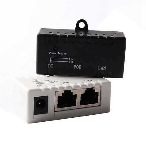 Répartiteur Poe Rj45 Dc 5.5Mm x 2.1Mm, entrée Passive Poe, adaptateur séparateur pour caméra réseau Ip ► Photo 1/6