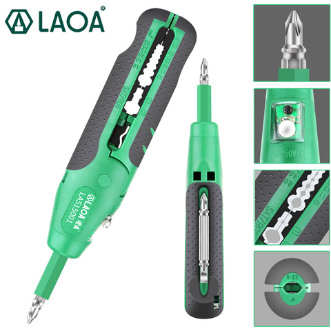 LAOA pince à dénuder multifonction Philips tournevis Test crayon outils électriques outils de haute qualité ► Photo 1/6