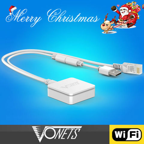 VONETS – routeur/répéteur wi-fi Portable 2.4G 300Mbps, VAR11N-300 Mbps, câble adaptateur Ethernet RJ45, pour caméra ► Photo 1/6