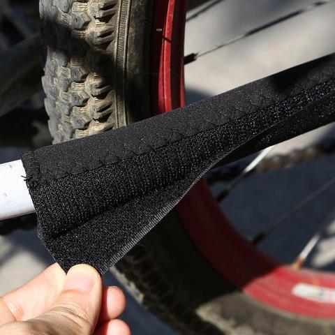 Cadre de vélo en Polyester noir, Protection, accessoires de cyclisme, évite les frottements ► Photo 1/6