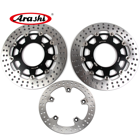 Arashi-jeu de freins à disque pour BMW F 800 GS 2009-2015 | Frein avant et arrière, Rotors de frein à disque 09 10 11 12 13 14 15 F800GS F800 GS F700GS ► Photo 1/6